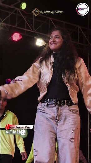 Dhee 16 Bhumika Amazing Dance - Chuttamalle devara song Festivel Vibes! #event #dhee #massjathara
