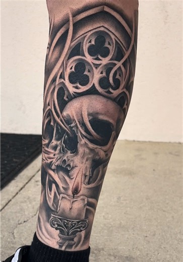 Big Chief Barber & Tattoo Studio: Custom Half Sleeve Art