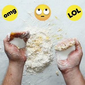 555K views · 2.6K reactions | We tried cooking without utensils...don't waste your time and get Tasty cookware available HERE: https://bzfd.it/2L0Bhsd - We may make some $$ if you buy! | Tasty | Facebook