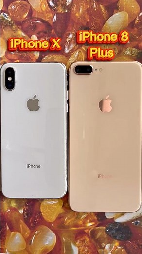iPhone X vs iPhone 8 Plus Boot Comparison #iphone #shorts