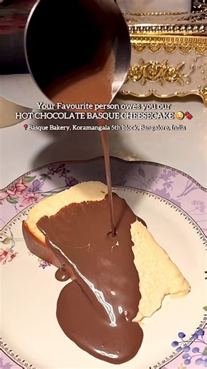 Basque Bakery (11AM-11PM) | Who owes you our Hot Chocolate Basque Cheesecake? 👀💌🍫✨ 📍Basque Bakery, JNC Rd, Koramangala 5th block, Bangalore, India Visit our store or... | Instagram