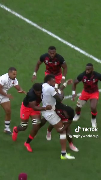 Fijian Rugby Players Deliver Massive Hits on the Field