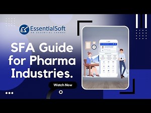 EssentialSFA for Pharma Industries (English) | MR Reporting Software | Pharma SFA Guide | 2024
