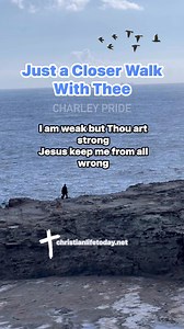 78K views · 2K reactions | ️ Just A Closer Walk With Thee ️ Charley Pride beautiful version! #hymns #gospelmusic #christianlifetoday | Christian Life Today | Facebook