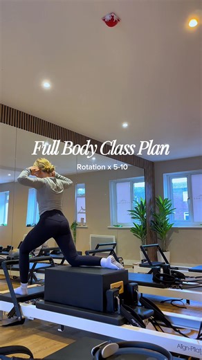 Full Body Reformer Pilates Class: 50-Minute Workout