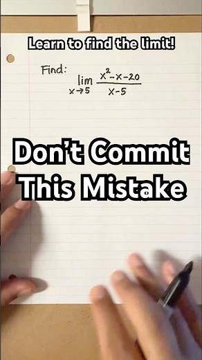 Evaluate the limit using factoring #mathematics #maths #calculus