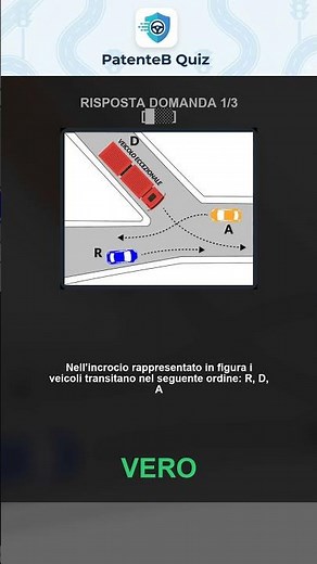 🚗 Riesci a fare 3/3? | Quiz Patente B