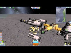 USI kolonization system . Kerbal Space Program. Лунная база . Часть 1.