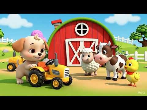 Cute Puppy Cartoon | Happy Farm Morning with Puppy 🐶 | Puppy Pop Cartoons