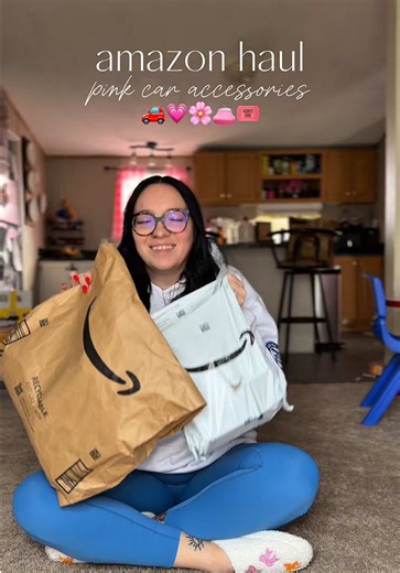 POV: you’re a girly mom who decided her car needed a full pink glow up 💕🚗 Enjoy this rapid fire @Amazon haul of the cutest pink car accessories — from aesthetic car organizers and all the little details that make your vehicle feel put together. If you love a feminine car decor vibe and affordable Amazon car finds, this one’s for you. Everything is linked in my Amazon storefront in my bio so you can easily shop all the pink car must haves and budget-friendly car accessories in one place. Runnin