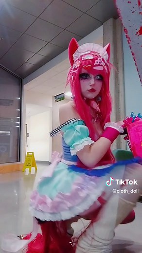 Pinkamena Diane Pie Cosplay and Creepypasta Fanart