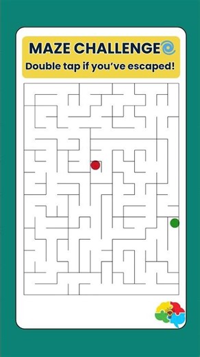 Maze Challenge #20 🌀 Can You Escape the Maze