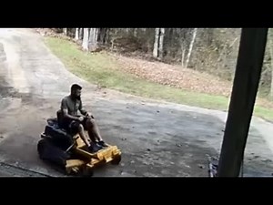 Zero turn mower fail