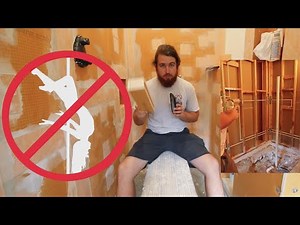 How to Install A Schluter Systems Kerdi Board Surround with a Niche and Bench