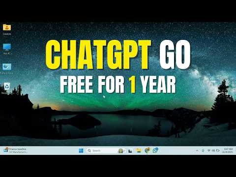 How to Get ChatGPT Go Plan 12 Months FREE! Step by Step Guide