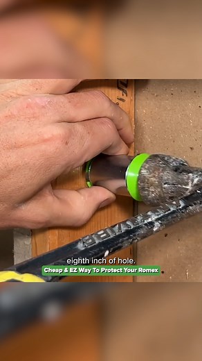 Scott on Instagram: "A cheap and effective ways to protect your Romex wiring during your DIY projects. Instead of using traditional nailer plates, I’m using EZ Guard—a fantastic alternative that offers durable protection without the hassle. #homeowner #tradesman"
