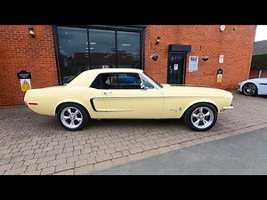 1968 Ford Mustang Coupe 302 V8 T5 Manual - Walk-around Video | Fully Restored