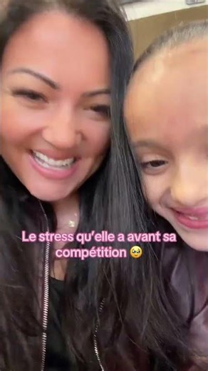 Le stress qu’elle a avant sa compétition 🥹