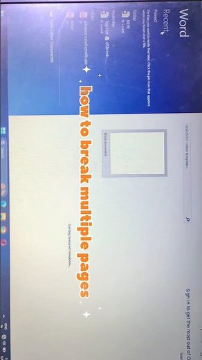 🧾 Insert Multiple Pages in MS Word Fast! | #msword #wordtrick #supercreationtips