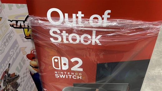 Days Before Switch 2's Release Date, Nintendo Ships Official 'Out of Stock' Signs to Retailers