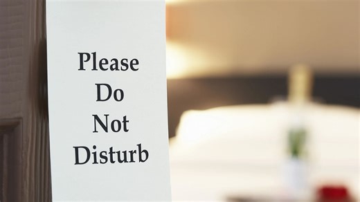 Why using the Do Not Disturb sign actually annoys hotel staff