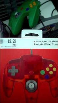Proto64 Inferno Orange N64 — Tight Stick, Better Control