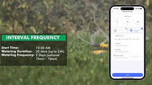 RESTMO Smart Sprinkler Timer with Flow Meter, Water Timer for Garden Hose, Brass Inlet & Outlet, Automatic Lawn & Yard Irrigation Watering System, APP Remote Control (2.4Ghz WiFi Connection)