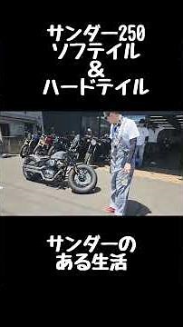 サンダー250 ソフテイル＆ハードテイル サンダーのある生活