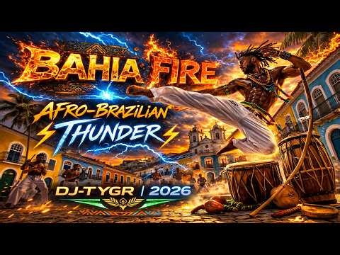 BAHIA FIRE - Afro-Brazilian Capoeira Fusion | DJ-TYGR | Atabaque Darbuka Thunder 2026