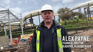 16K views · 141 reactions | An update from our Technical Director Alex Payne, on the steel columns arriving on site for our new ride, ICON | Pleasure Beach Resort | Facebook