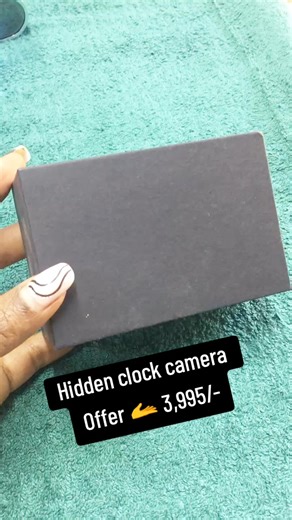 Hidden lens clock camera for indoor,1080p resolution.can be used at home or office it connect with WiFi n see live also has memory card slot for saving previous videos. call/Whatsapp 0111653322 #smb #mombasa #nairobi #hiddencamera #clockcamera