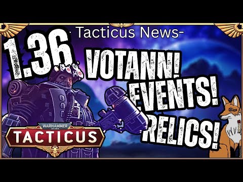 Quick Tacticus News: Version 1.36 - Relics, Dwarves and Arena