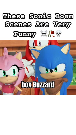 These Sonic Boom Scenes Are Very Funny ☠️🥀💀 #sonic #memes #shorts