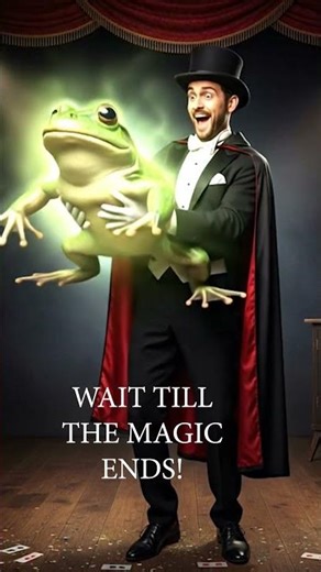 You Won’t Believe This Frog’s Transformation 😲✨