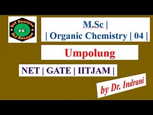 M.Sc | Organic Chemistry | Umpolung |