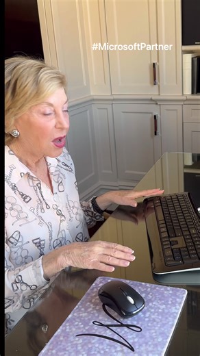 22K views · 158 reactions | #MicrosoftPartner Grandma’s computer isn’t cutting it anymore so we’re working to find her a new @Windows device #Windows11 #Tech | excusemygrandma | Facebook