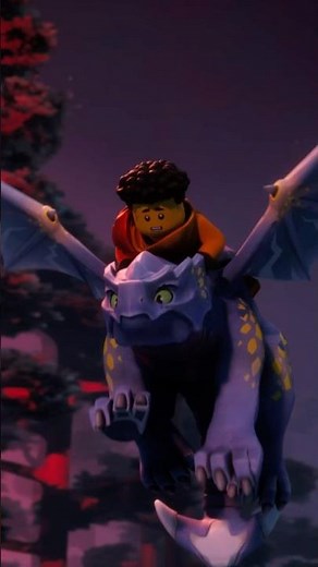 Riyu Takes Flight! 🐉 #ninjago #ninjagodragonsrising #lego #shorts