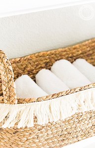 How to Fold Washcloths Like a Spa | NEVER SKIP BRUNCH by Cara Newhart