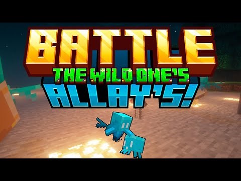 Battle Allay's mod in Minecraft