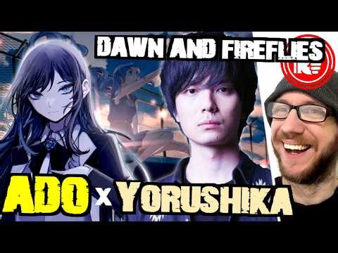 ADO 🌅 DAWN AND FIREFLIES ...2 versions, 2 reactions, 1 Hatsune Miku 「 ヨルシカ / 夜明けと蛍 」