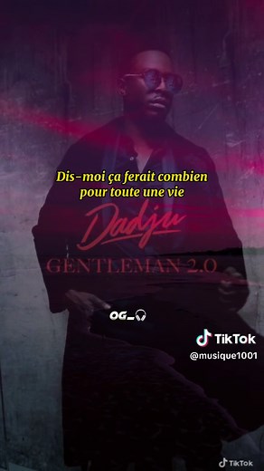 Dadju Escort Song | Dadju Gentleman 2.0 | Dadju Concert Experience