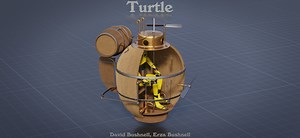 Turtle smubarine - The first submarine attack ever