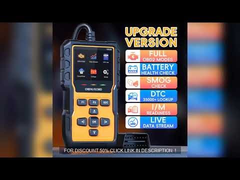 Professional OBD2 Scanner Diagnostic Tool, Check Engine Code Discount 50% #AliExpress