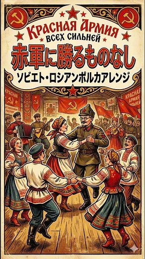 [Short] Soviet Military Song "The Red Army is the Strongest" Soviet Russian Polka Arrangement Kra...