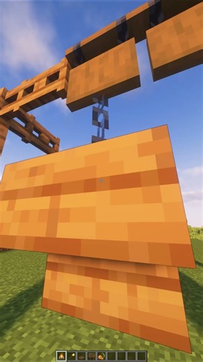 Garden Swing Build in Minecraft🌸🪑