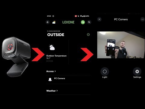Integrate a Camera in the Loxone App