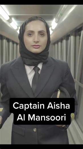 Meet Captain Aisha Al Mansoori: UAE's First Female Emirati Airline Captain