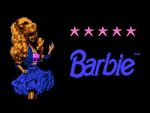 Barbie (Hi-Tech Expressions, Dec 1991) - NES Gameplay