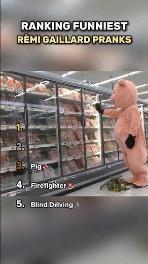 Ranking The Funniest Rémi Gaillard Pranks😂