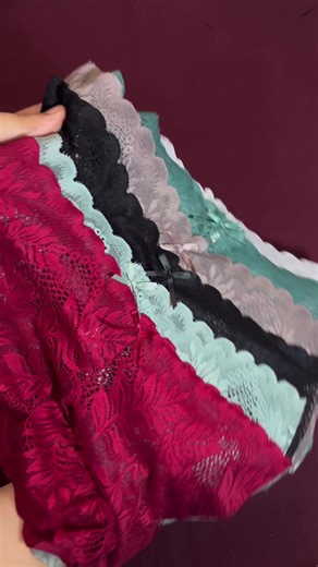 Stylish 3-Piece Lace Boxer Panties Set